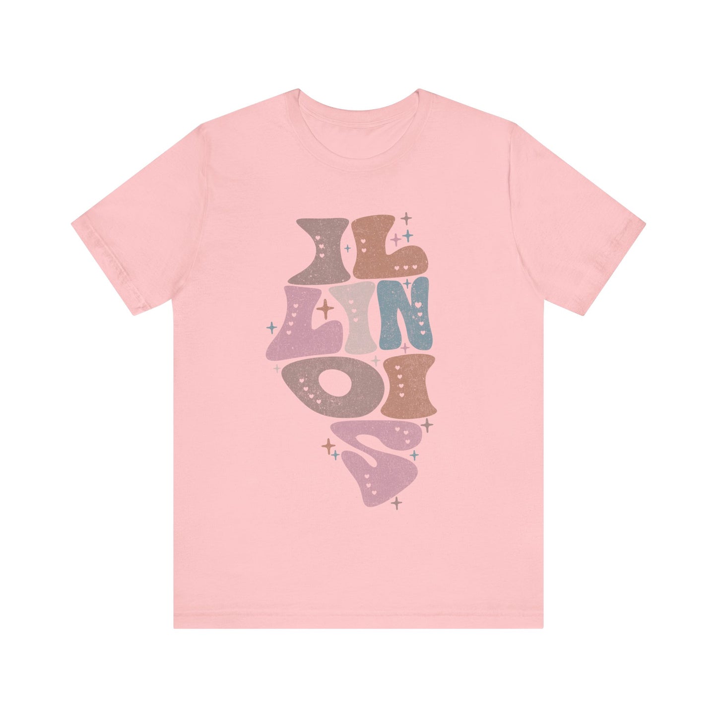 Illinois State Tee Unisex Jersey Short Sleeve Tee