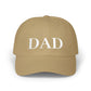 Dad Cap – Classic Beige Hat with ‘DAD’ Embroidered Text, Father’s Day Gift