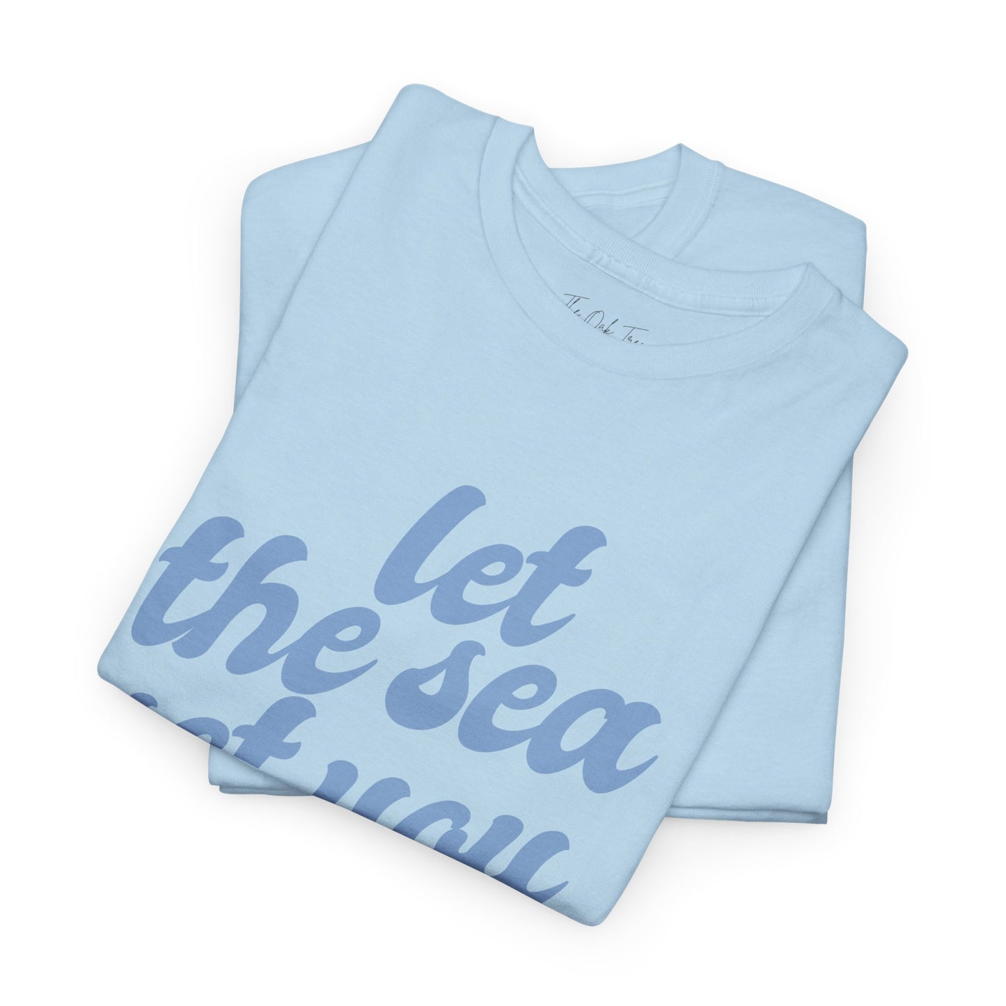 Let the Sea Set You Free Unisex Heavy Cotton Tee