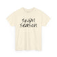 Swim Season- Black Text Tee