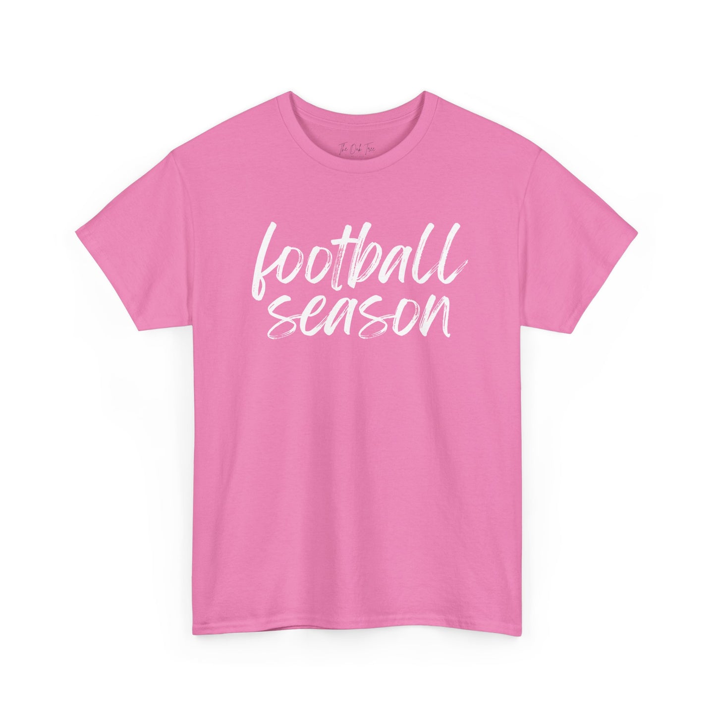 Football Season- White Text Tee