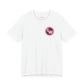 CW Circle Logo T‑Shirt – Maroon Chest Emblem Tee