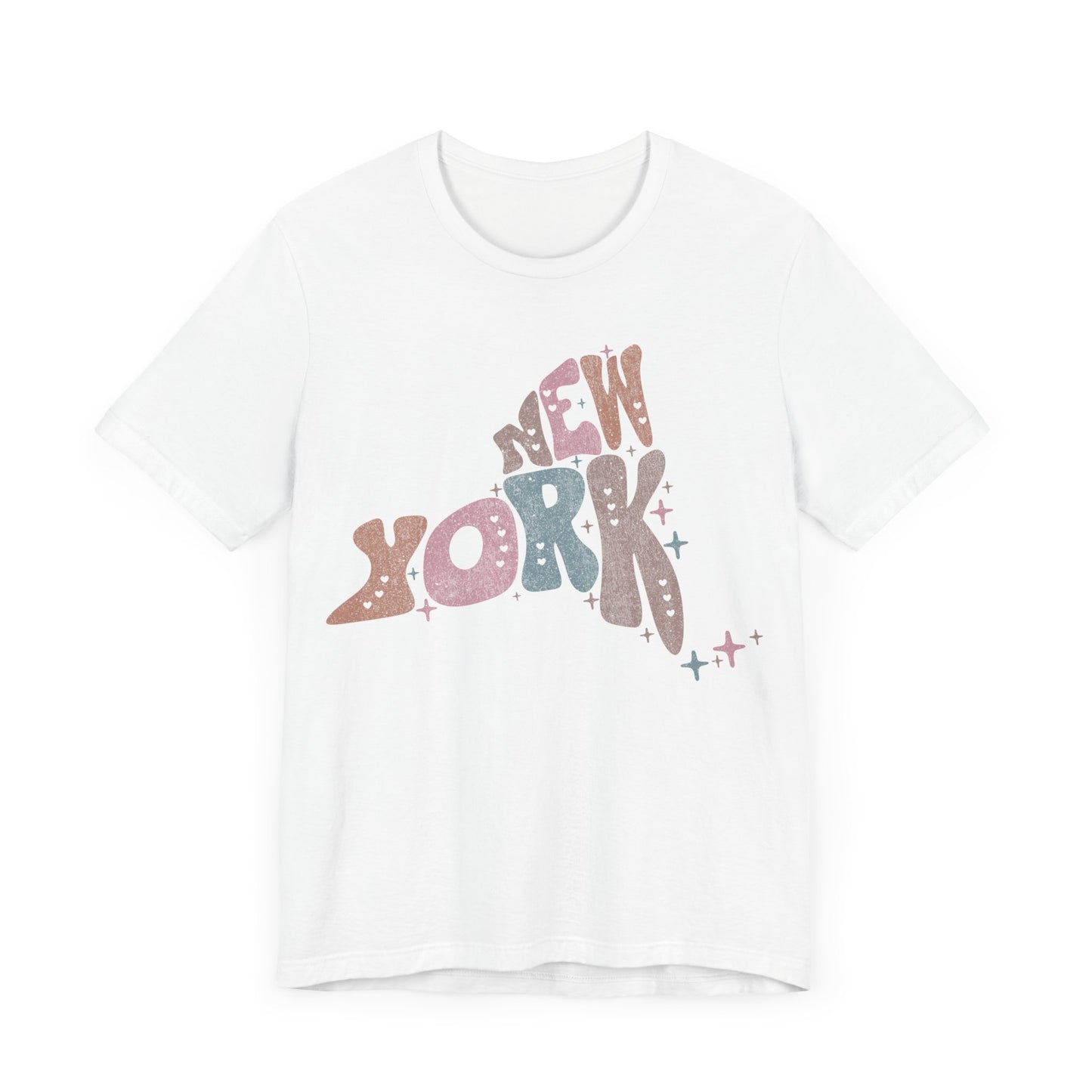 New York State Tee Unisex Jersey Short Sleeve Tee