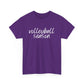 Volleyball Season- White Text Tee