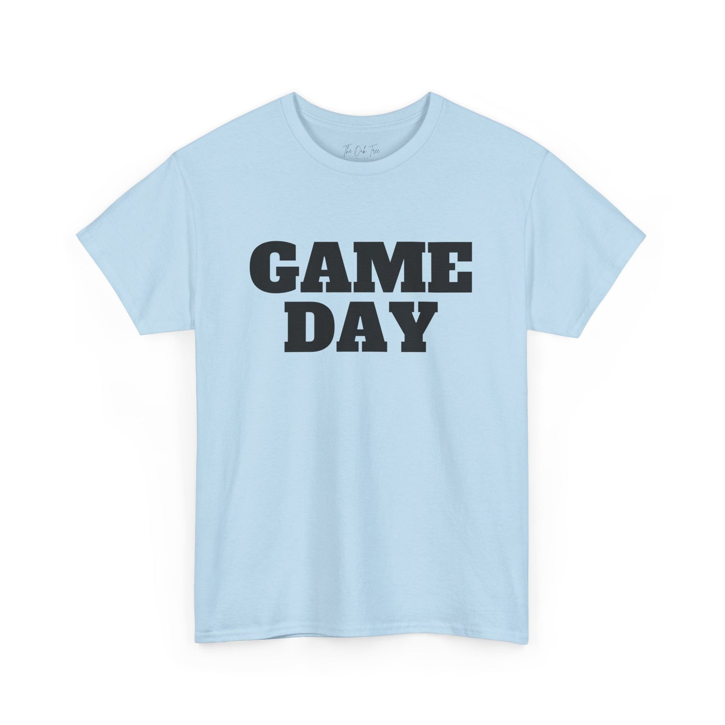 Game Day- Black Text Tee