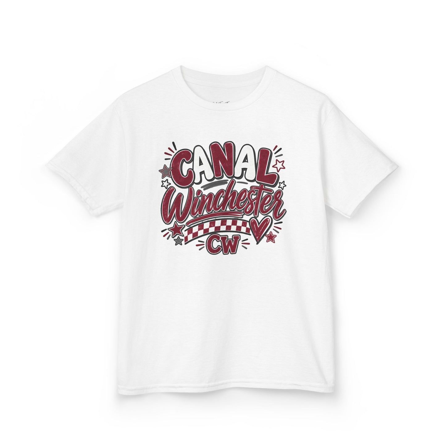 Kids Tee — Canal Winchester Graphic Tee — Retro Town Pride CW T‑Shirt
