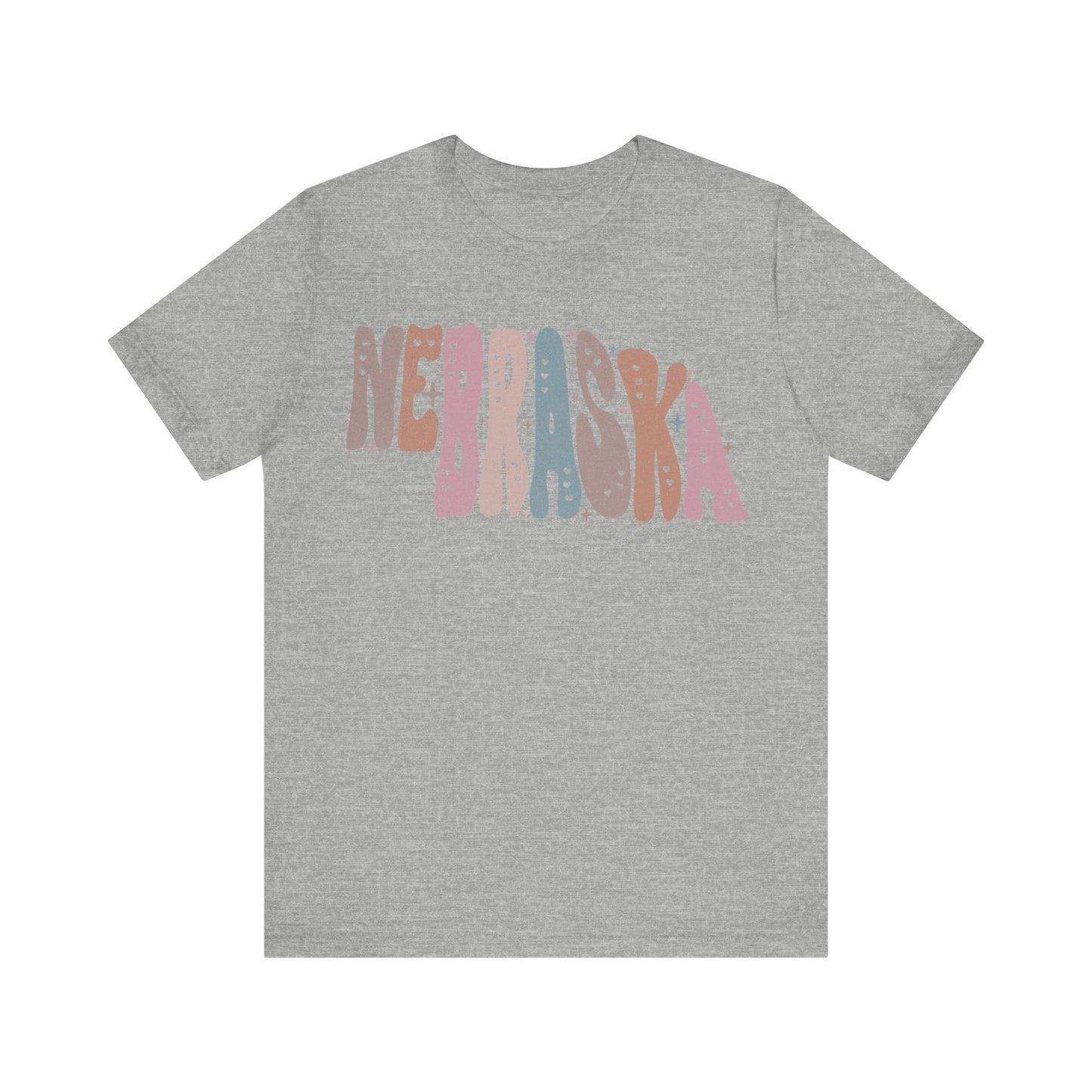 Nebraska State Tee Unisex Jersey Short Sleeve Tee