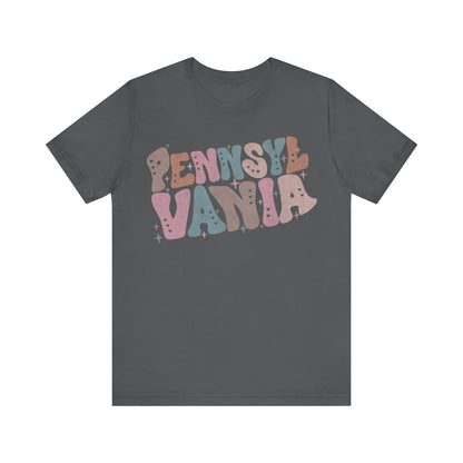 Pennsylvania State Tee Unisex Jersey Short Sleeve Tee