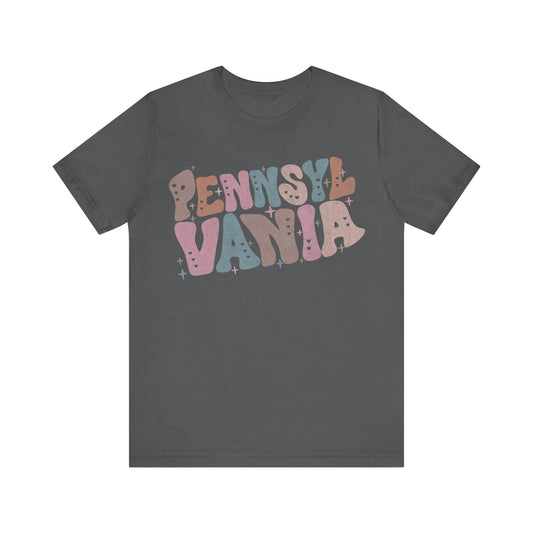 Pennsylvania State Tee Unisex Jersey Short Sleeve Tee