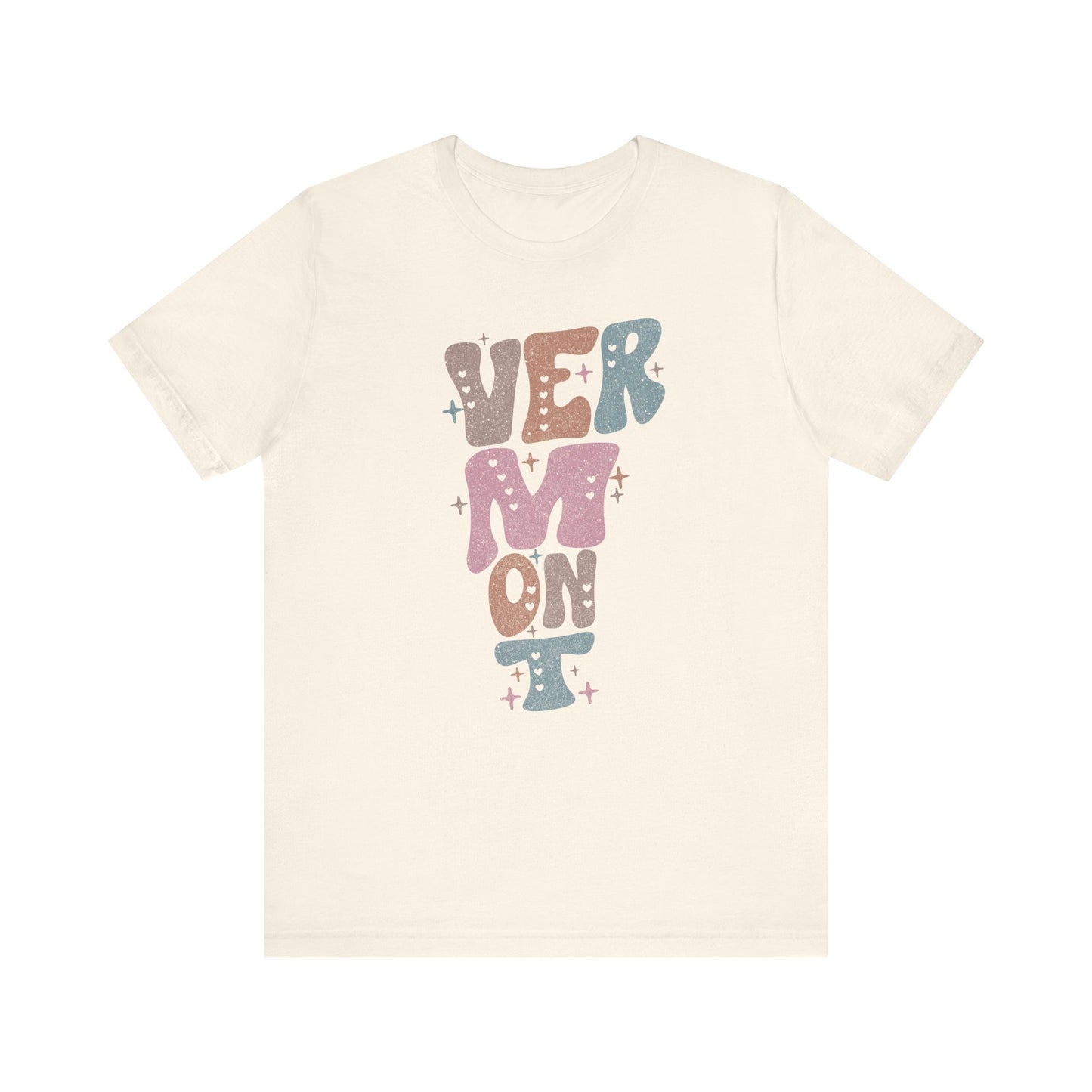 Vermont State Tee Unisex Jersey Short Sleeve Tee