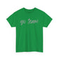 Go Team- Grey Text Tee