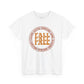 Falling Leaves Pumpkins Cider Hayrides Bonfires Sweaters Unisex Heavy Cotton Tee