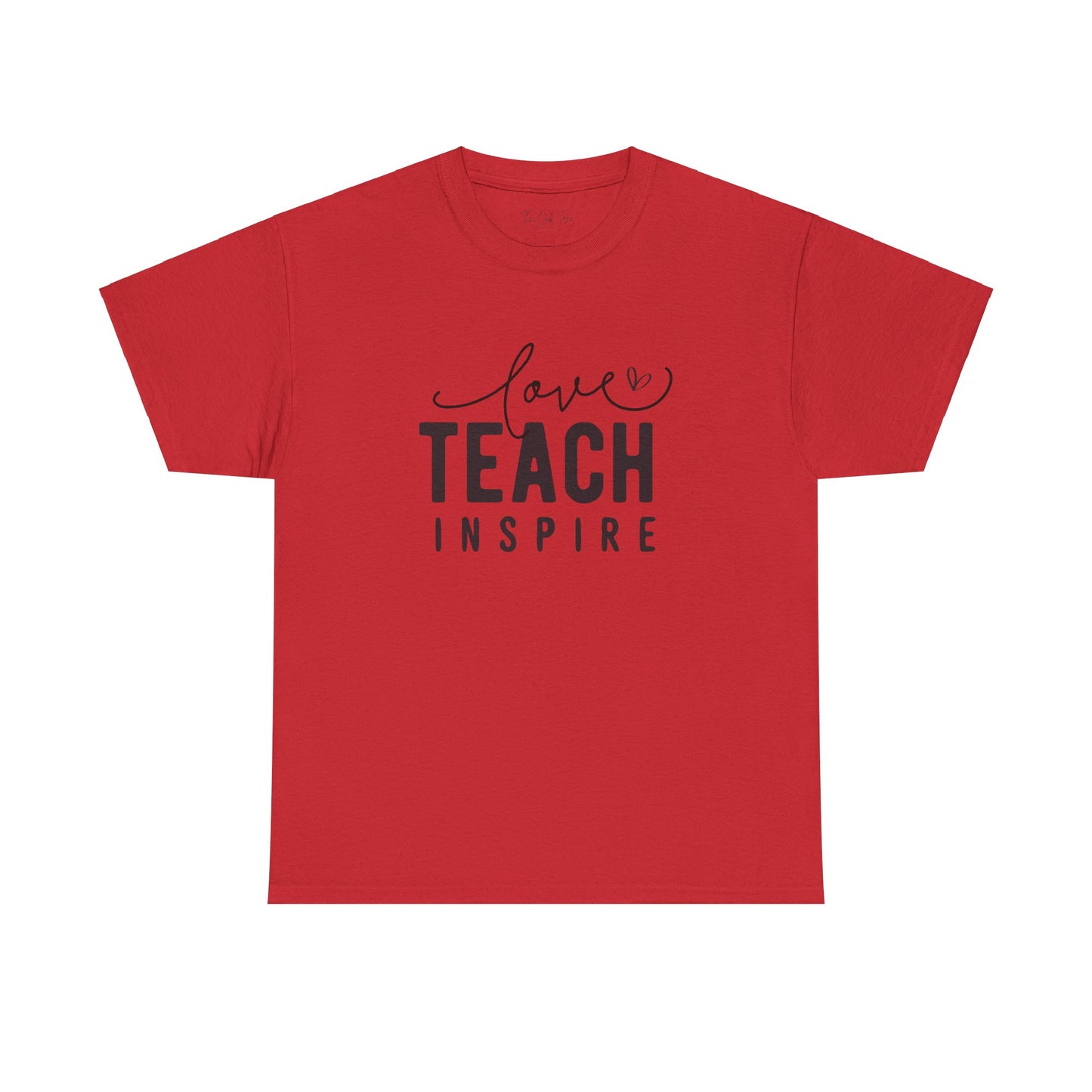 Love Teach Inspire Tee Unisex Heavy Cotton Tee