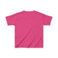 Kids Football & Bows T‑Shirt — Cute Gridiron Pattern for Girls, Youth Game Day Tee