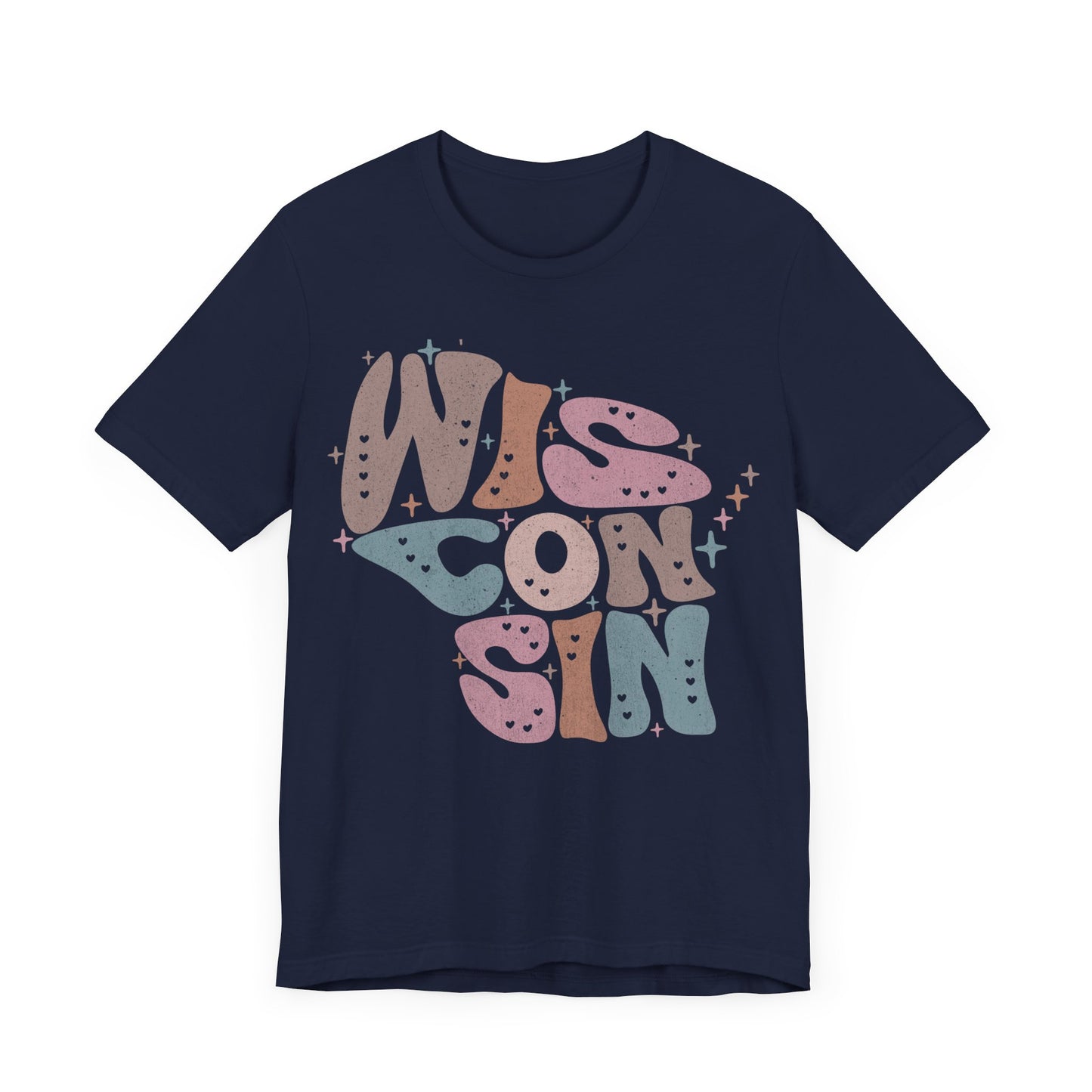 Wisconsin State Tee Unisex Jersey Short Sleeve Tee