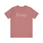 Created With a Purpose Unisex Jersey Short Sleeve Tee