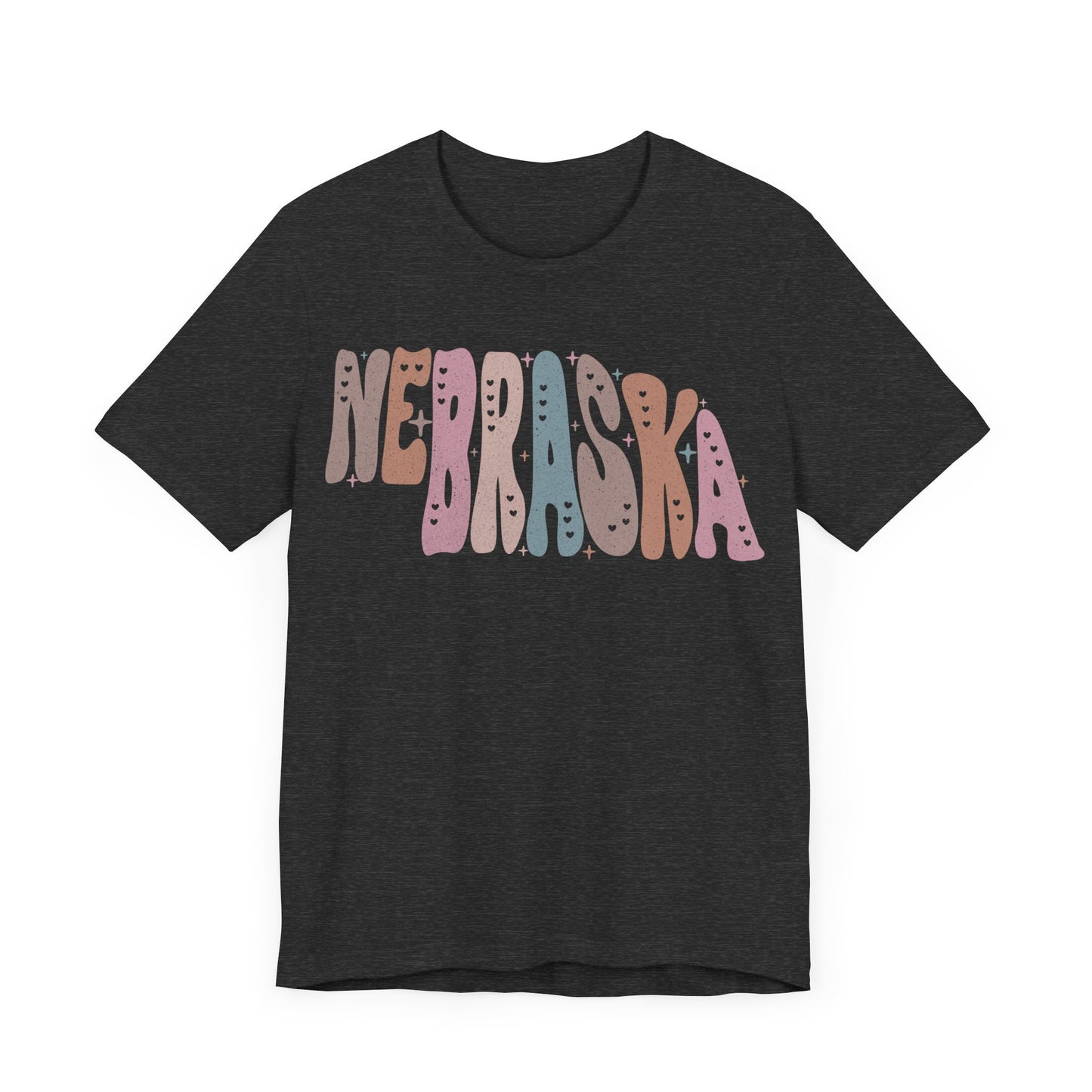 Nebraska State Tee Unisex Jersey Short Sleeve Tee