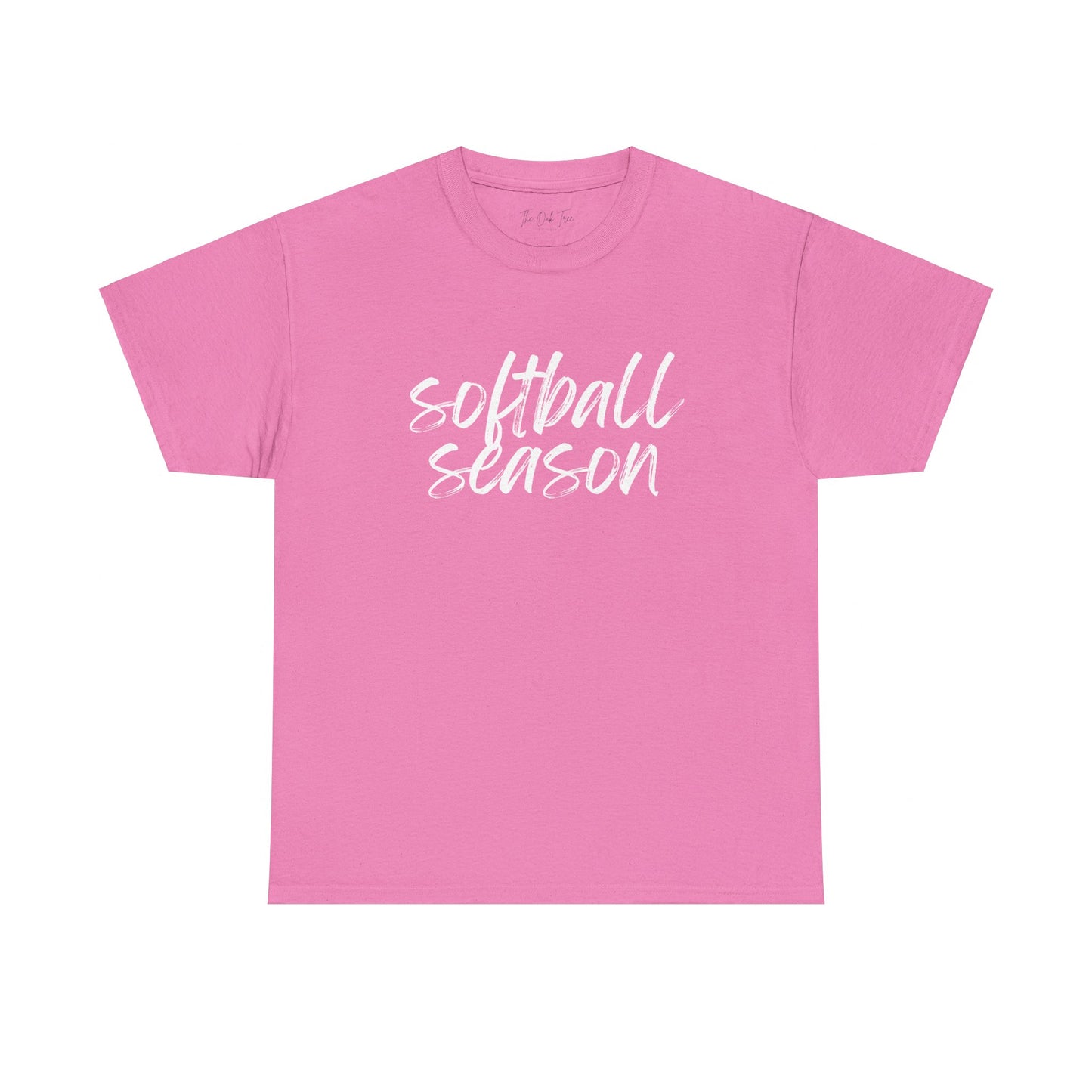 Softball Season- White Text Tee