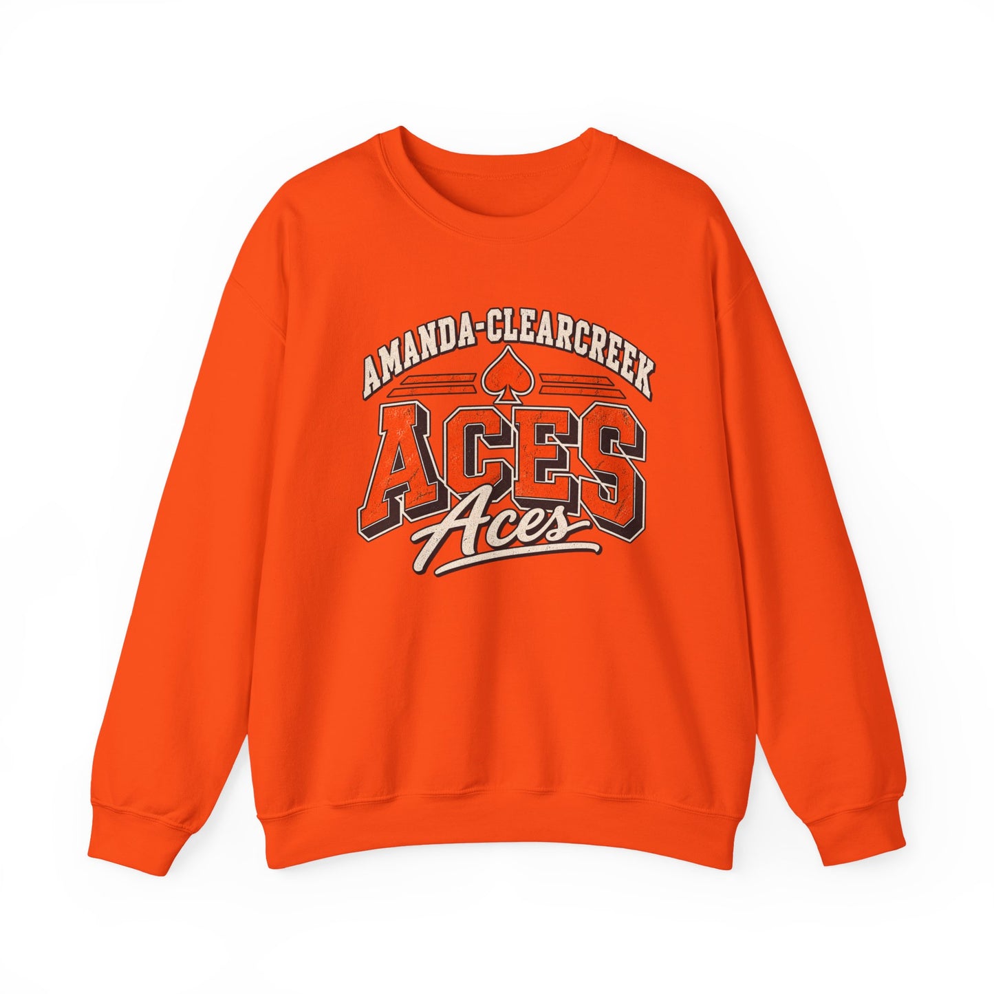 Amanda-Clearcreek Aces Vintage Crewneck Sweatshirt