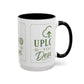 Custom Accent Coffee Mug – Custom Upload Design Ceramic Mug (11oz & 15oz)