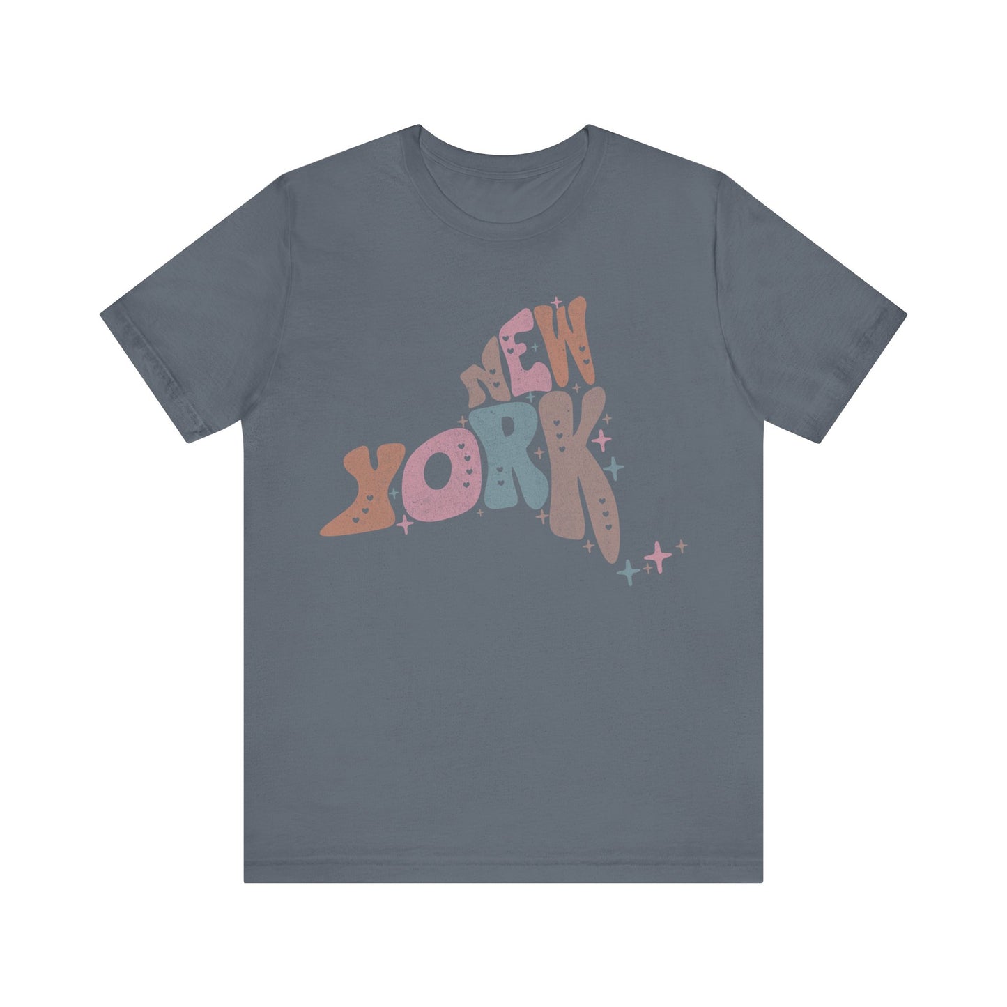 New York State Tee Unisex Jersey Short Sleeve Tee