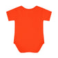 Baby Bodysuit — Football & Bow Pattern Infant Onesie (Cute Game Day Outfit)