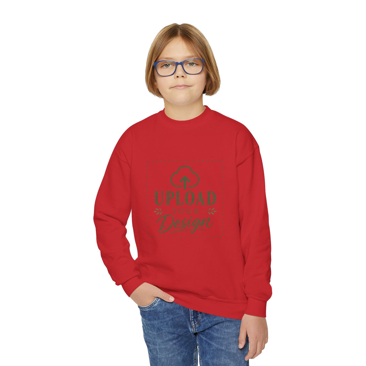 Custom Youth Sweatshirt – Upload Your Own Design