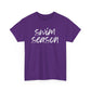Swim Season- White Text Tee