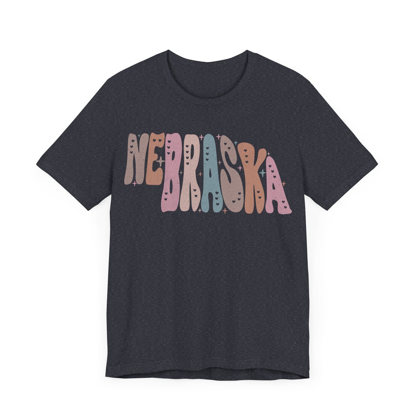 Nebraska State Tee Unisex Jersey Short Sleeve Tee