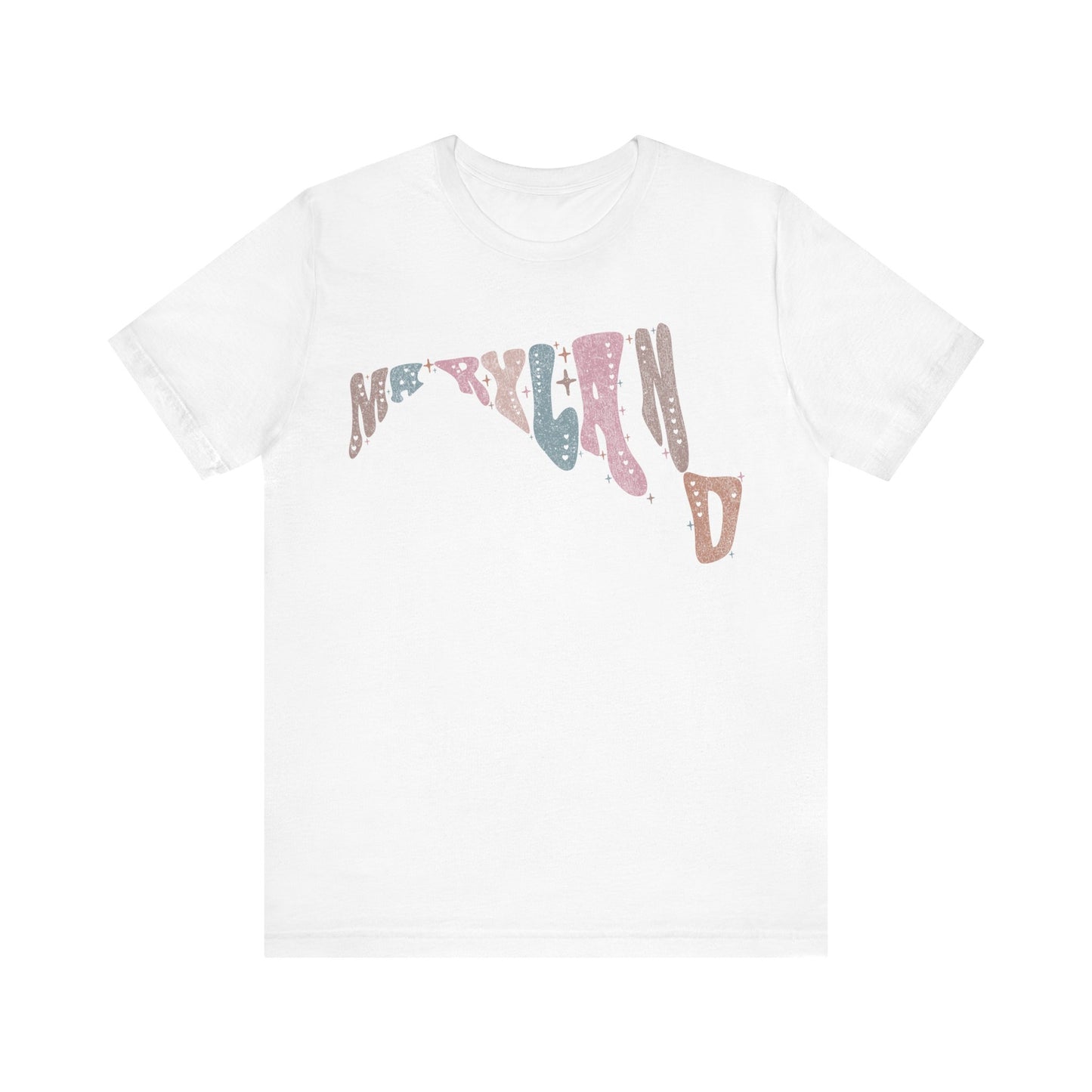 Maryland State Tee Unisex Jersey Short Sleeve Tee