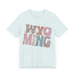 Wyoming State Tee Unisex Jersey Short Sleeve Tee