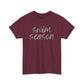 Swim Season- Grey Text Tee
