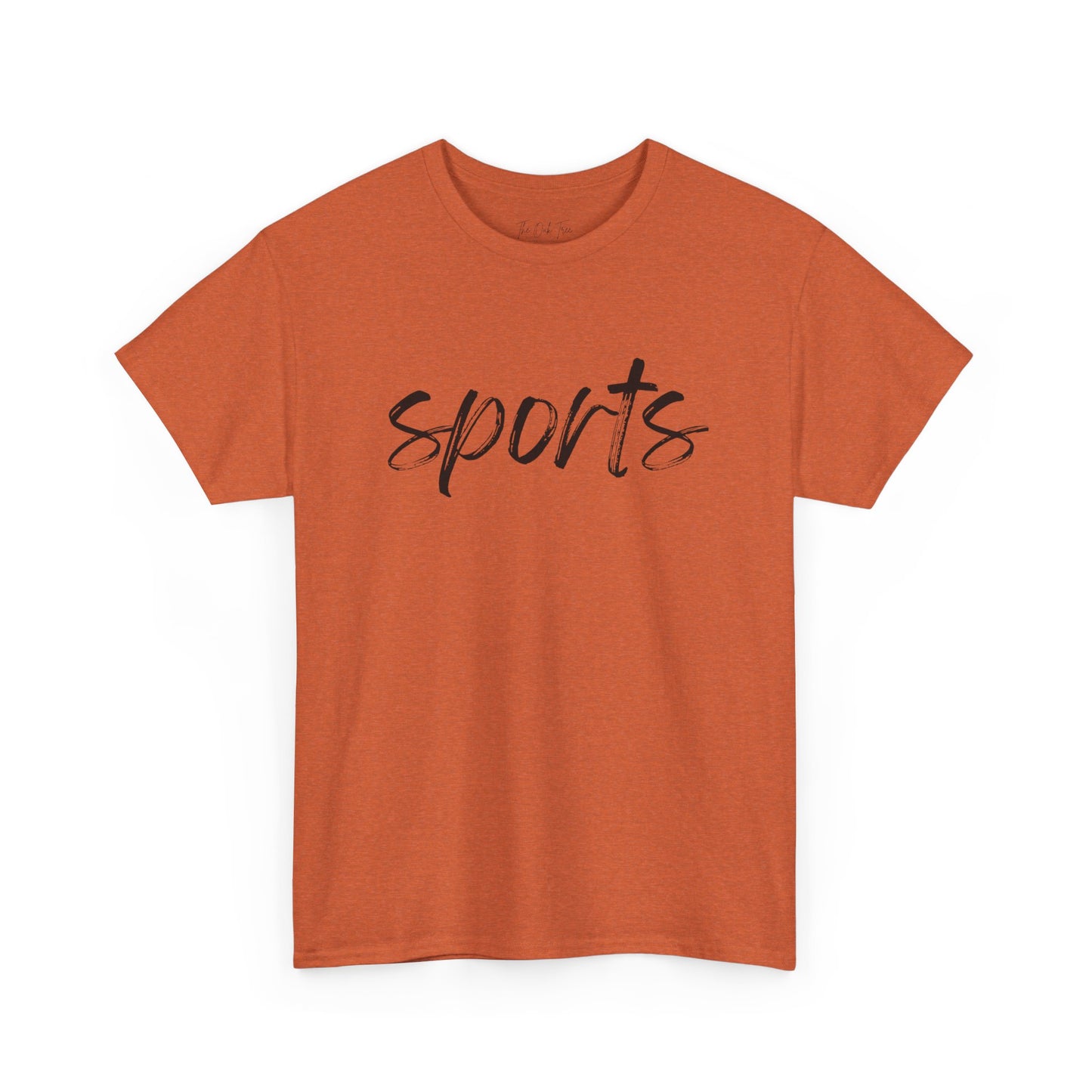 Sports- Black Text Tee