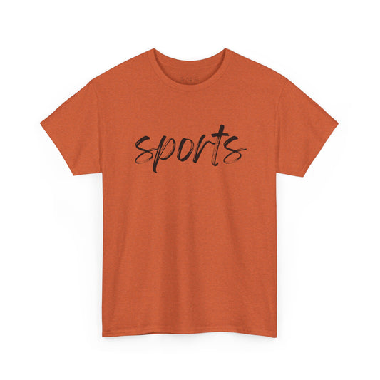 Sports- Black Text Tee