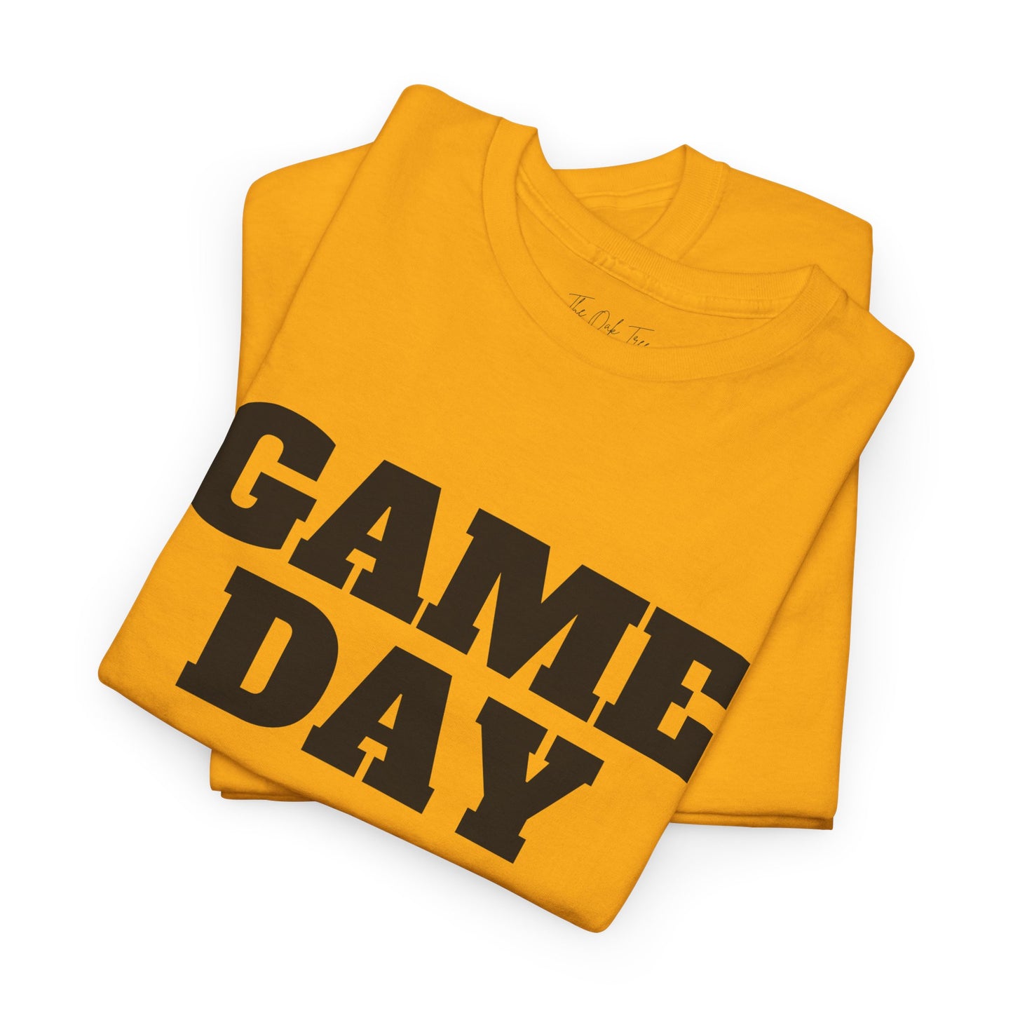 Game Day- Black Text Tee