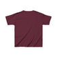 Kids Football & Bows T‑Shirt — Cute Gridiron Pattern for Girls, Youth Game Day Tee