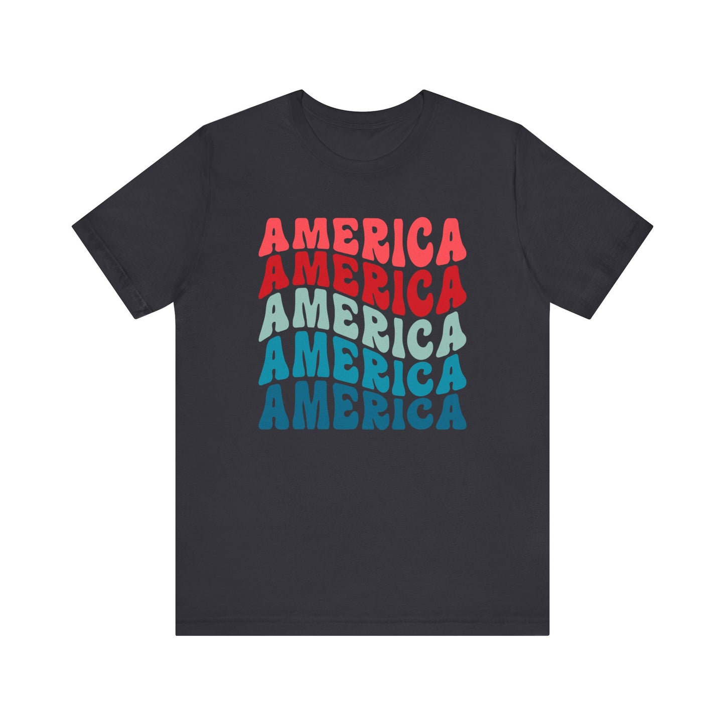 America x5 Unisex Jersey Short Sleeve Tee