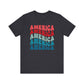 America x5 Unisex Jersey Short Sleeve Tee