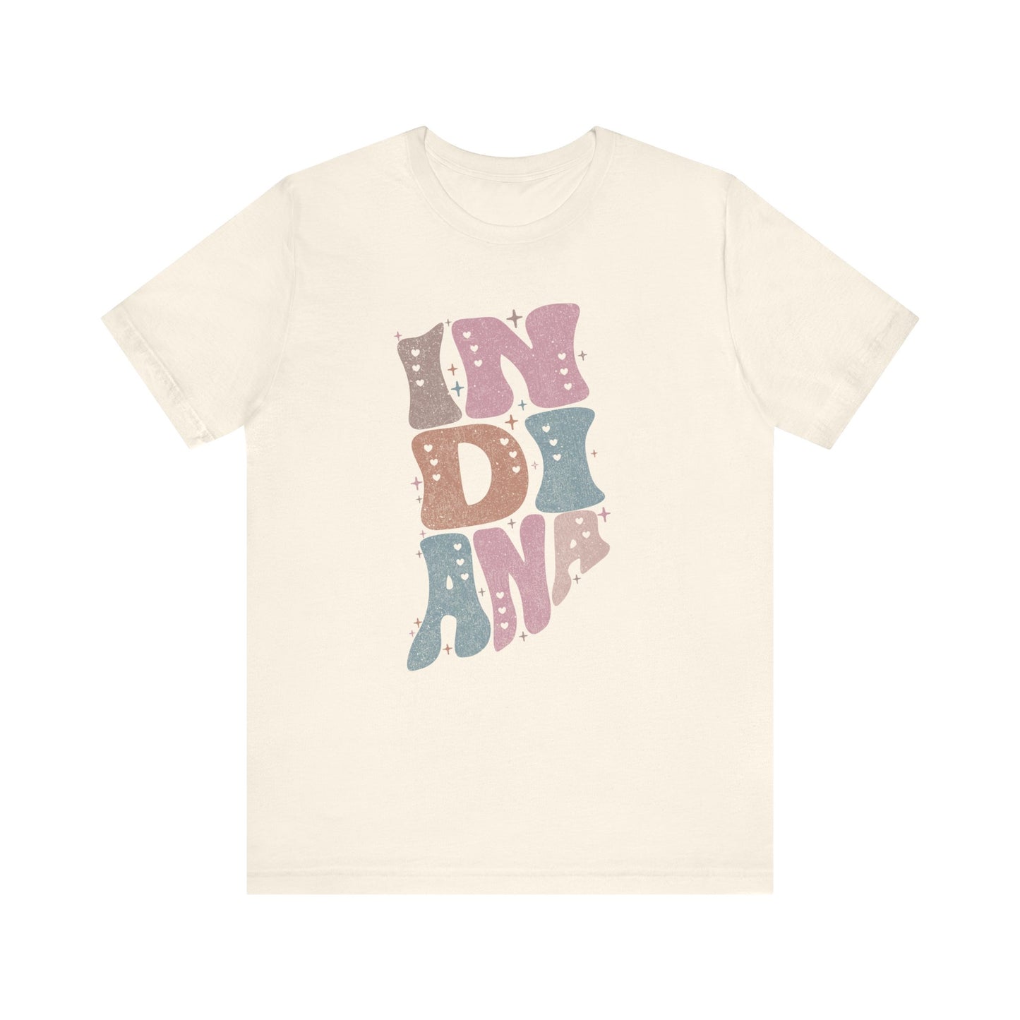 Indiana State Tee Unisex Jersey Short Sleeve Tee