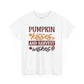 Pumpkin Kisses and Harvest Wishes Unisex Heavy Cotton Tee