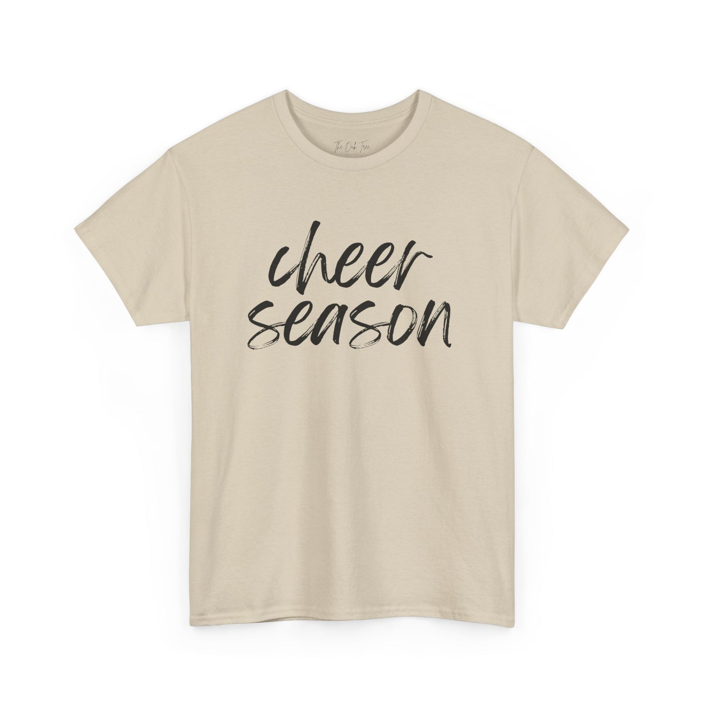 Cheer Season- Black Text Tee