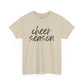 Cheer Season- Black Text Tee