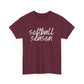 Softball Season- White Text Tee