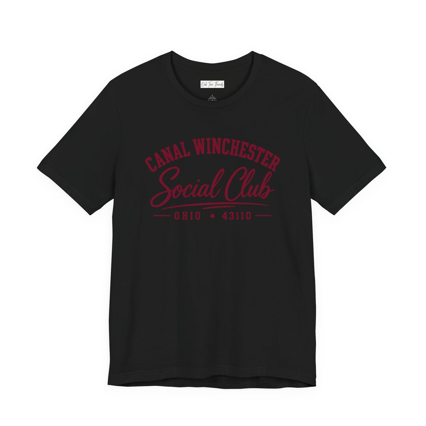 Canal Winchester Social Club Tee — Ohio 43110 Vintage Script T-Shirt