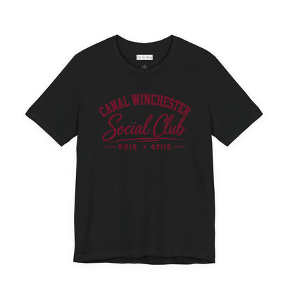 Canal Winchester Social Club Tee — Ohio 43110 Vintage Script T-Shirt