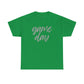 Game Day- Grey Text Script Tee