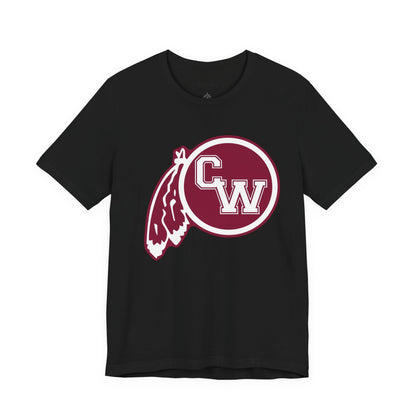 CW Athletic Logo T‑Shirt — Vintage Collegiate Spirit Tee