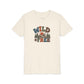 Youth Tee - "Wild + Free" Retro Mountain Kids T-Shirt