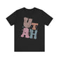 Utah State Tee Unisex Jersey Short Sleeve Tee