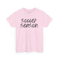 Soccer Season- Black Text Tee